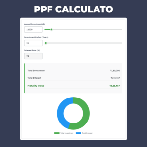 PPF Calculator HTML Code